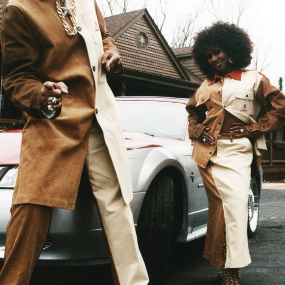 Marni x Carhartt WP Canvas & Corduroy Pencil Skirt - Picture 3 of 13